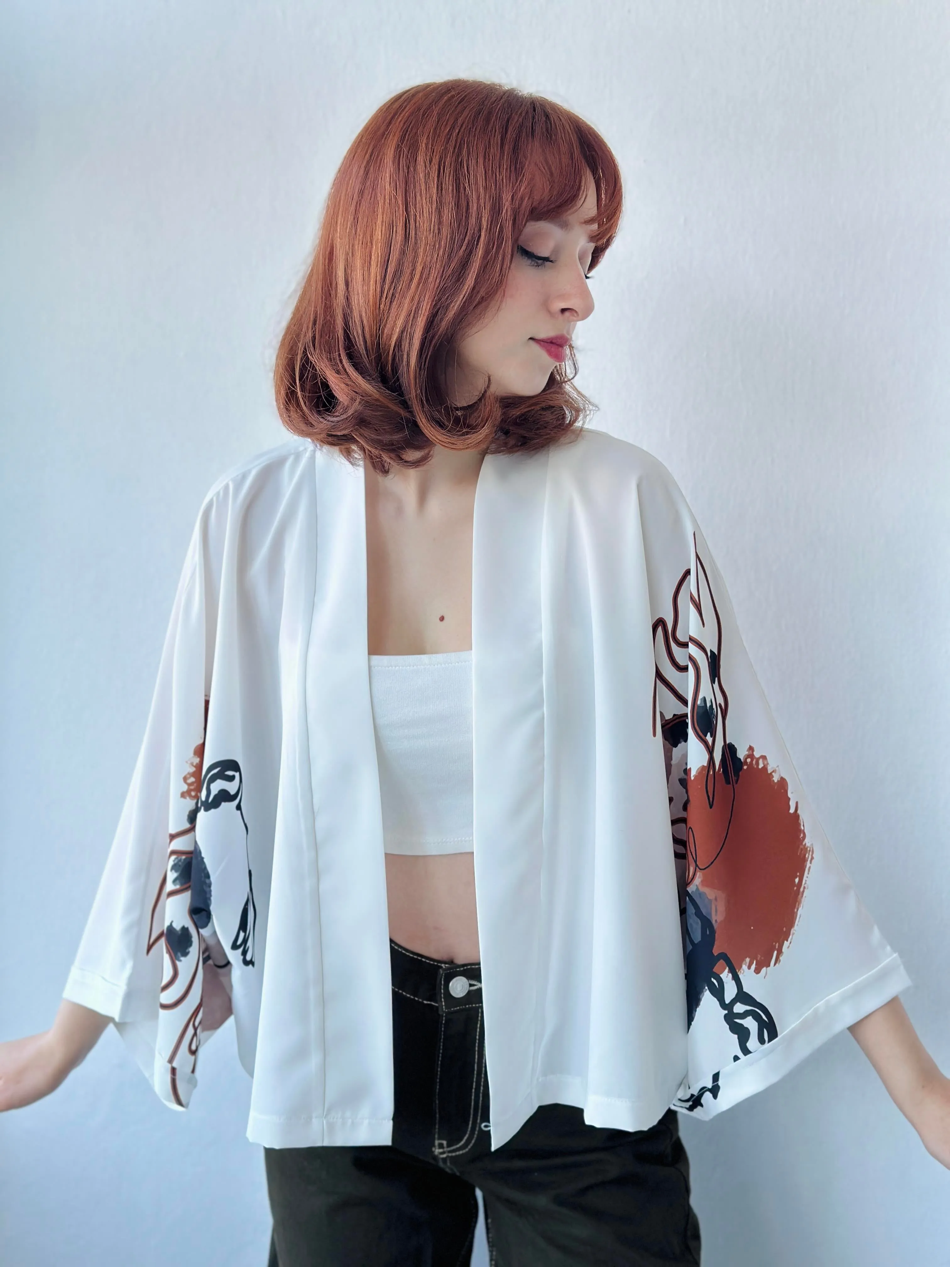 The Face Design Mini Kimono