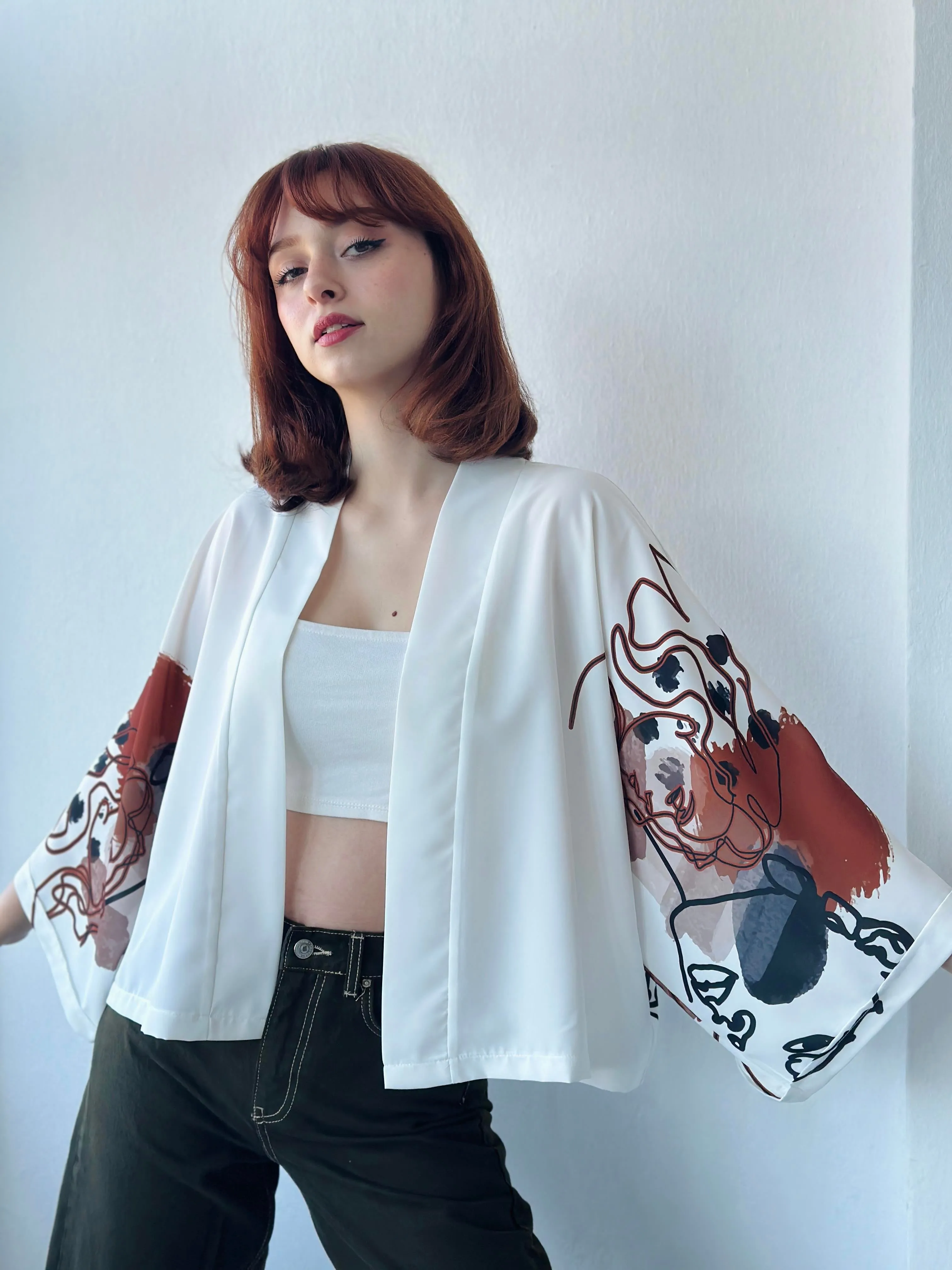The Face Design Mini Kimono