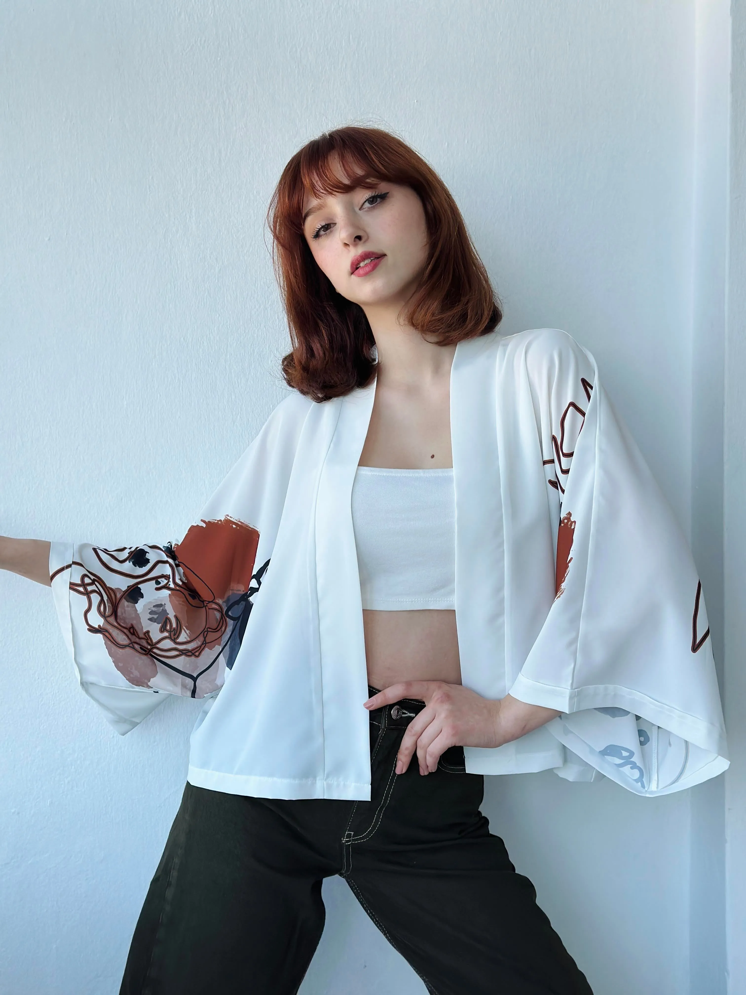The Face Design Mini Kimono