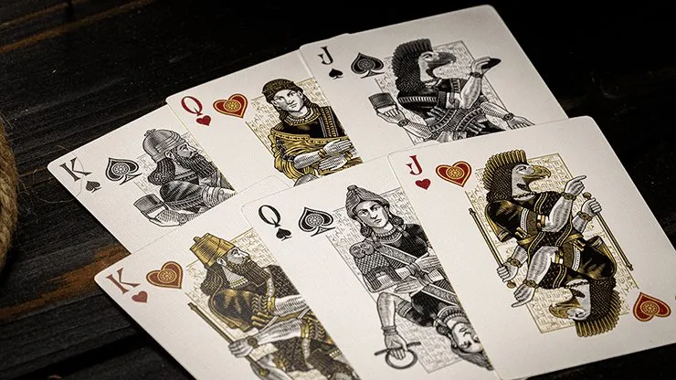 The Great Creator Foil Playing Cards by Riffle Shuffle