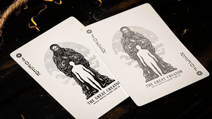 The Great Creator Foil Playing Cards by Riffle Shuffle