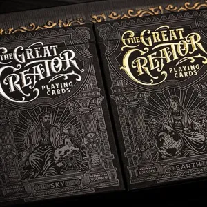 The Great Creator Foil Playing Cards by Riffle Shuffle