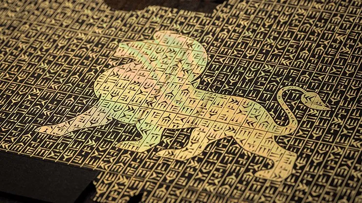 The Great Creator Foil Playing Cards by Riffle Shuffle