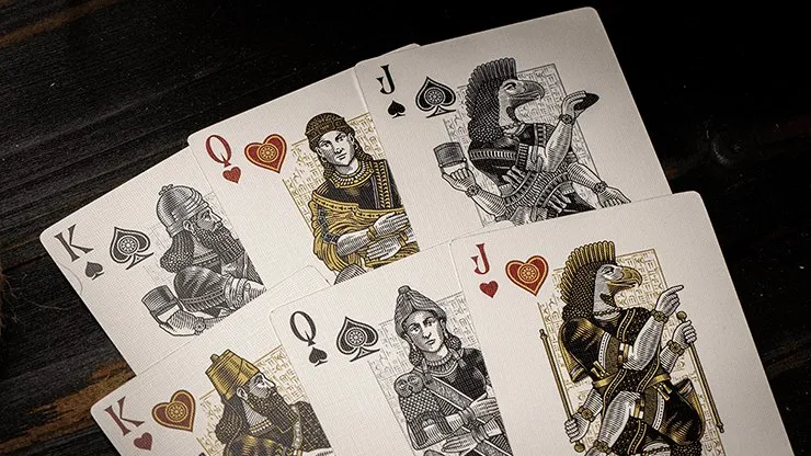 The Great Creator Foil Playing Cards by Riffle Shuffle