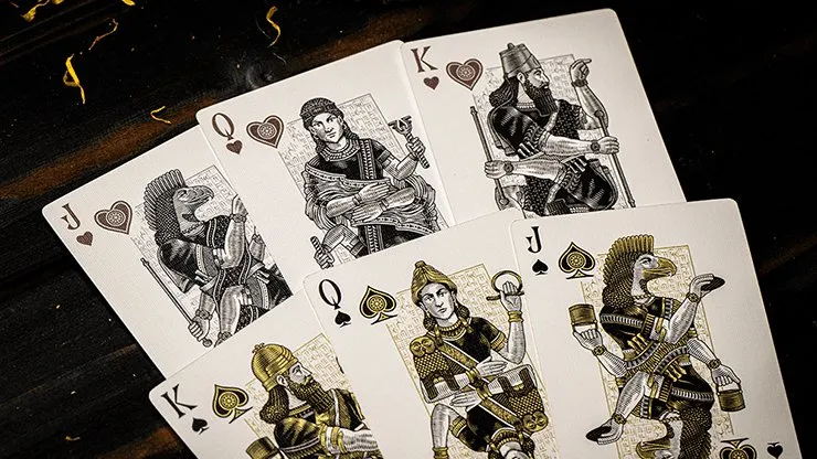 The Great Creator Foil Playing Cards by Riffle Shuffle