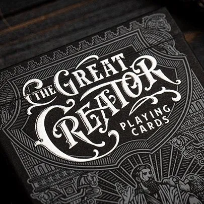 The Great Creator Foil Playing Cards by Riffle Shuffle