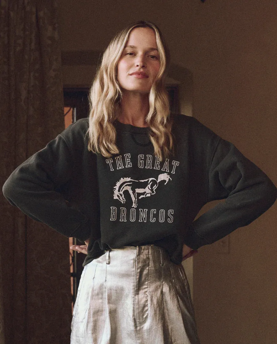 THE LEAGUE SWEATSHIRT W/ BUCKING BRONCO GRAPHIC