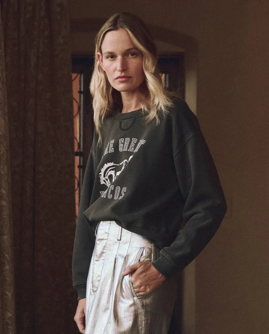 THE LEAGUE SWEATSHIRT W/ BUCKING BRONCO GRAPHIC