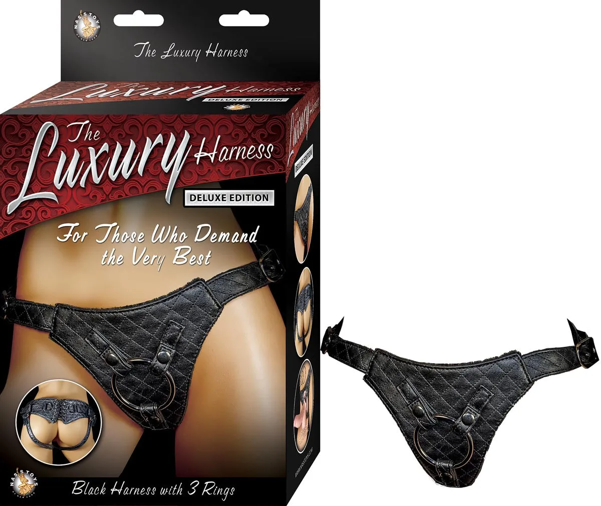 THE LUXURY HARNESS DELUXE EDITION-BLACK