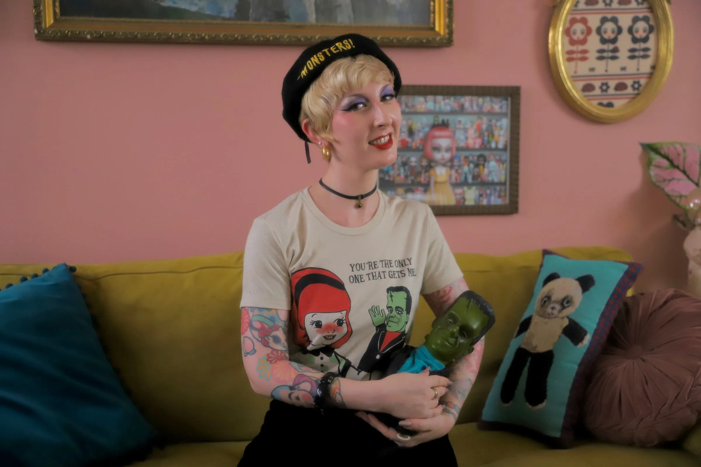 THE MONSTERS BERET *BLACK