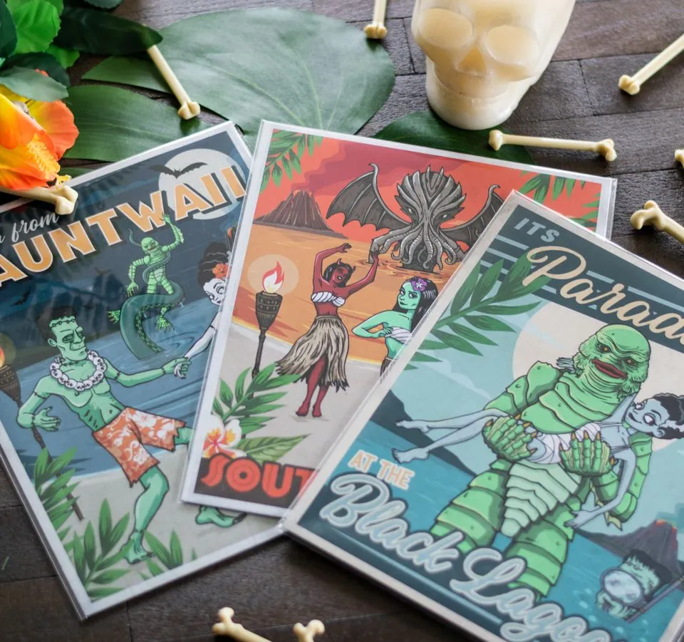 Tiki Paradise Art Print (8x10)