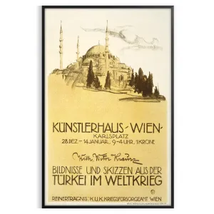 Turkey Vintage Travel Poster Wall Print 4