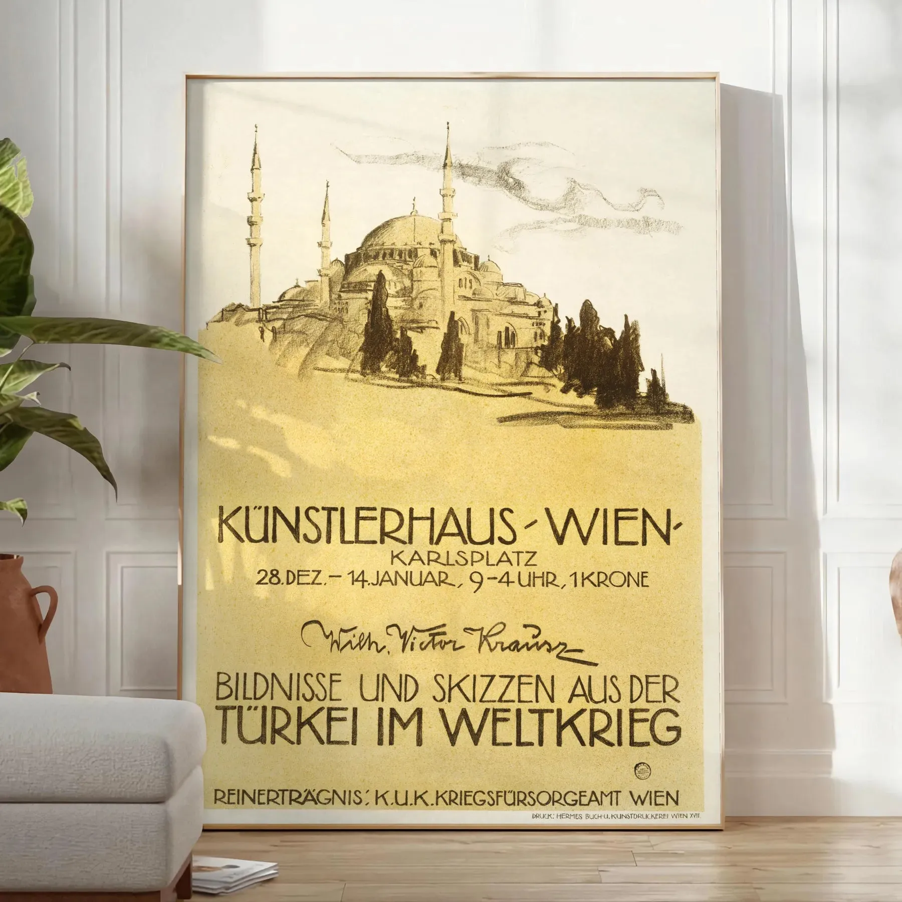 Turkey Vintage Travel Poster Wall Print 4