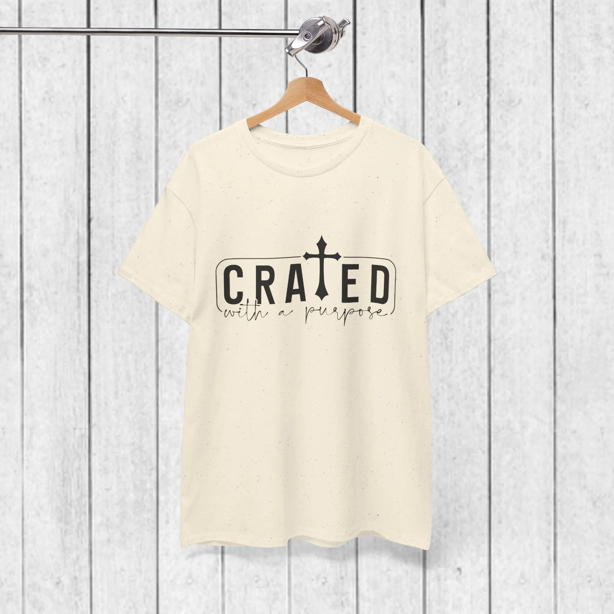 Unisex Heavy Cotton Tee - Grated with a Purpose Graphic Tee