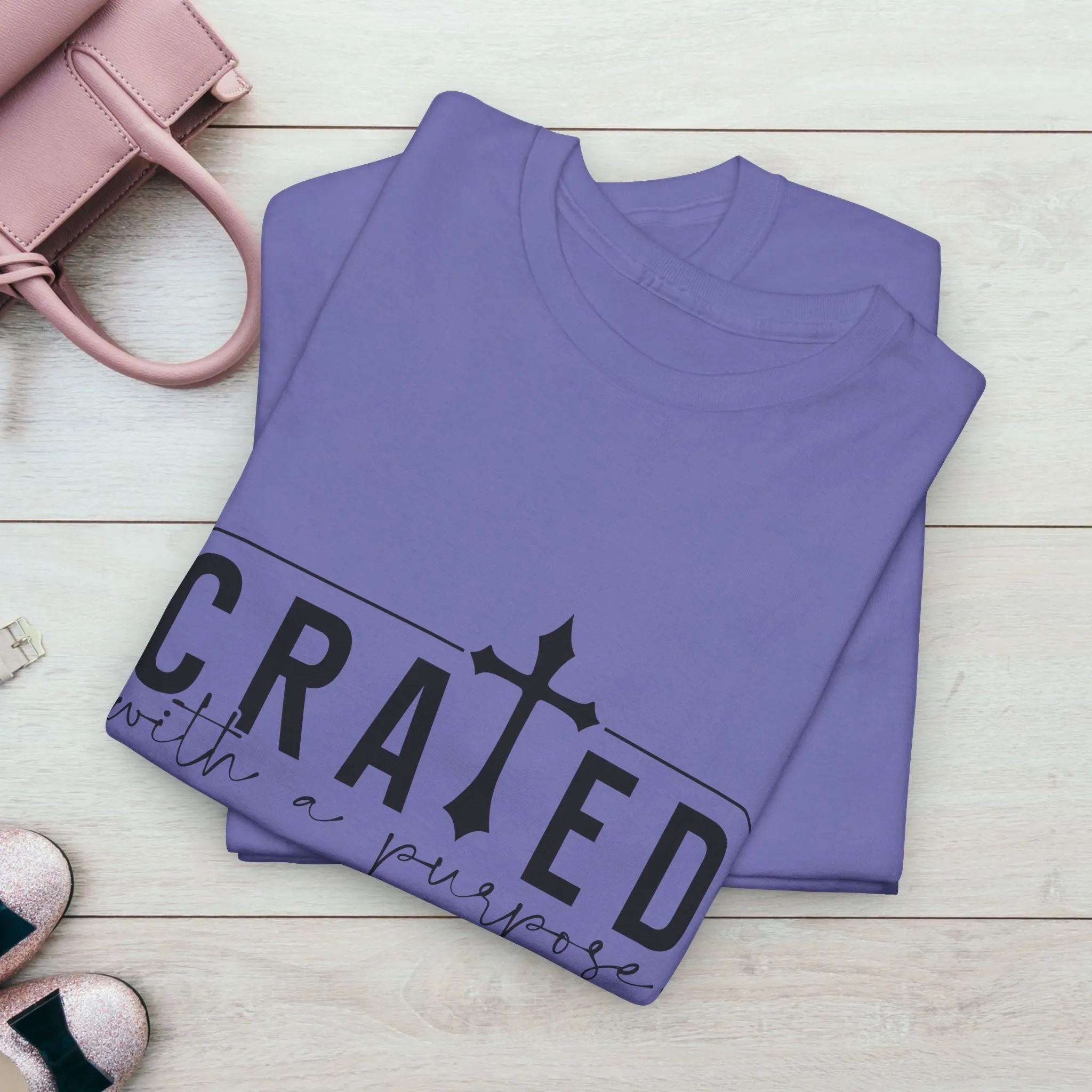 Unisex Heavy Cotton Tee - Grated with a Purpose Graphic Tee
