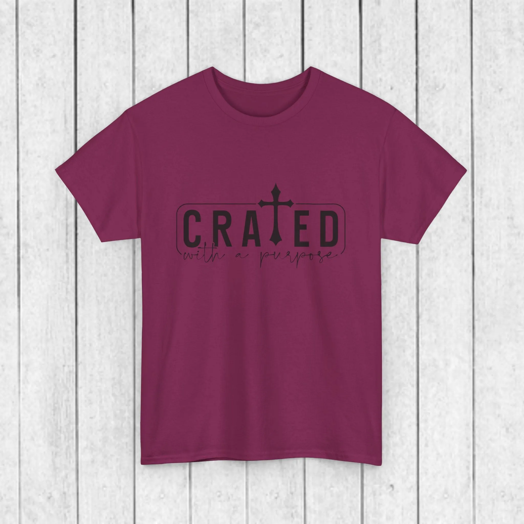 Unisex Heavy Cotton Tee - Grated with a Purpose Graphic Tee