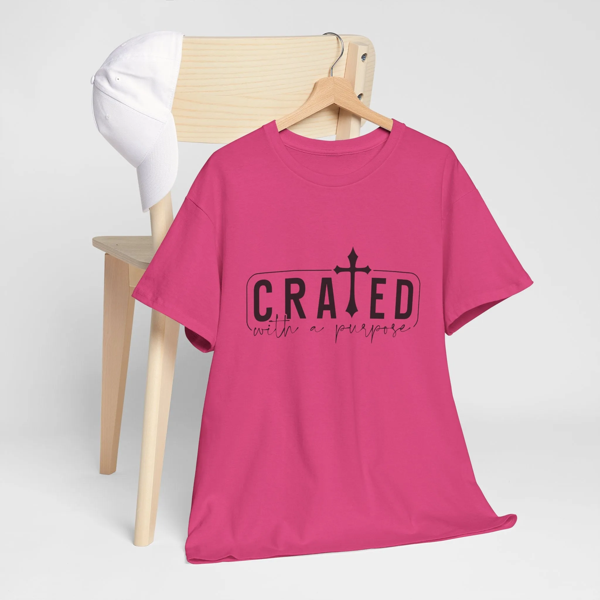Unisex Heavy Cotton Tee - Grated with a Purpose Graphic Tee