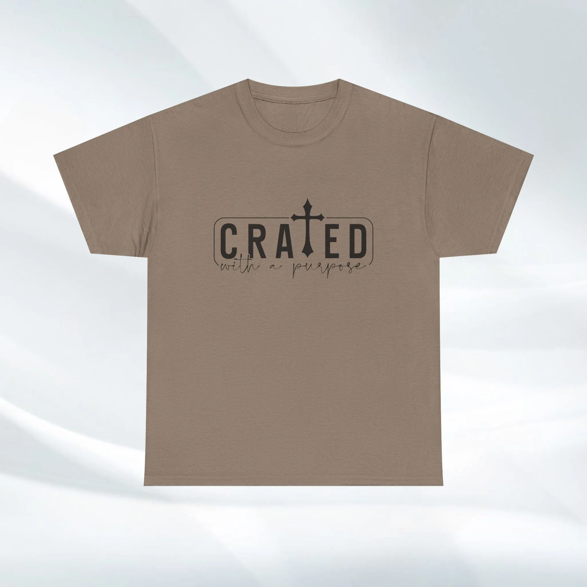 Unisex Heavy Cotton Tee - Grated with a Purpose Graphic Tee