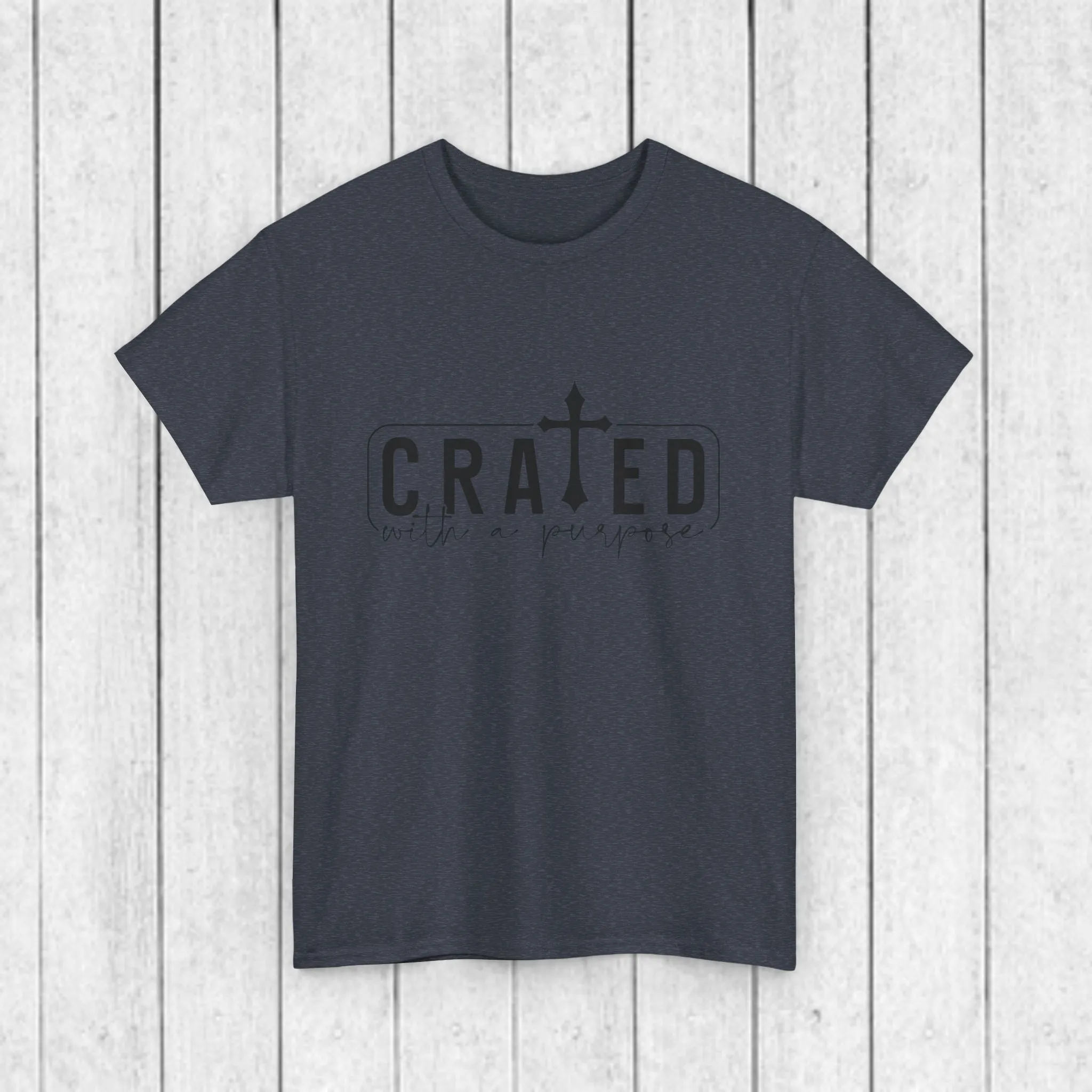Unisex Heavy Cotton Tee - Grated with a Purpose Graphic Tee