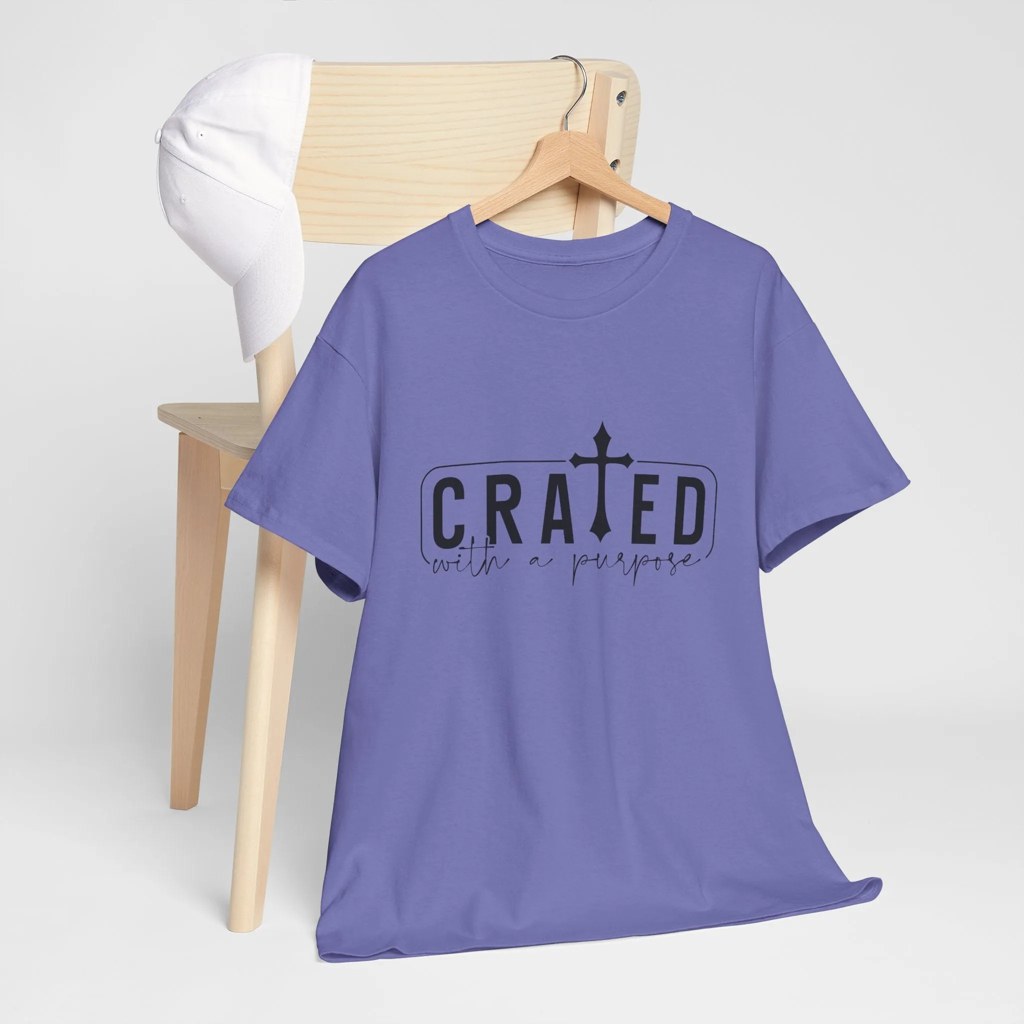Unisex Heavy Cotton Tee - Grated with a Purpose Graphic Tee
