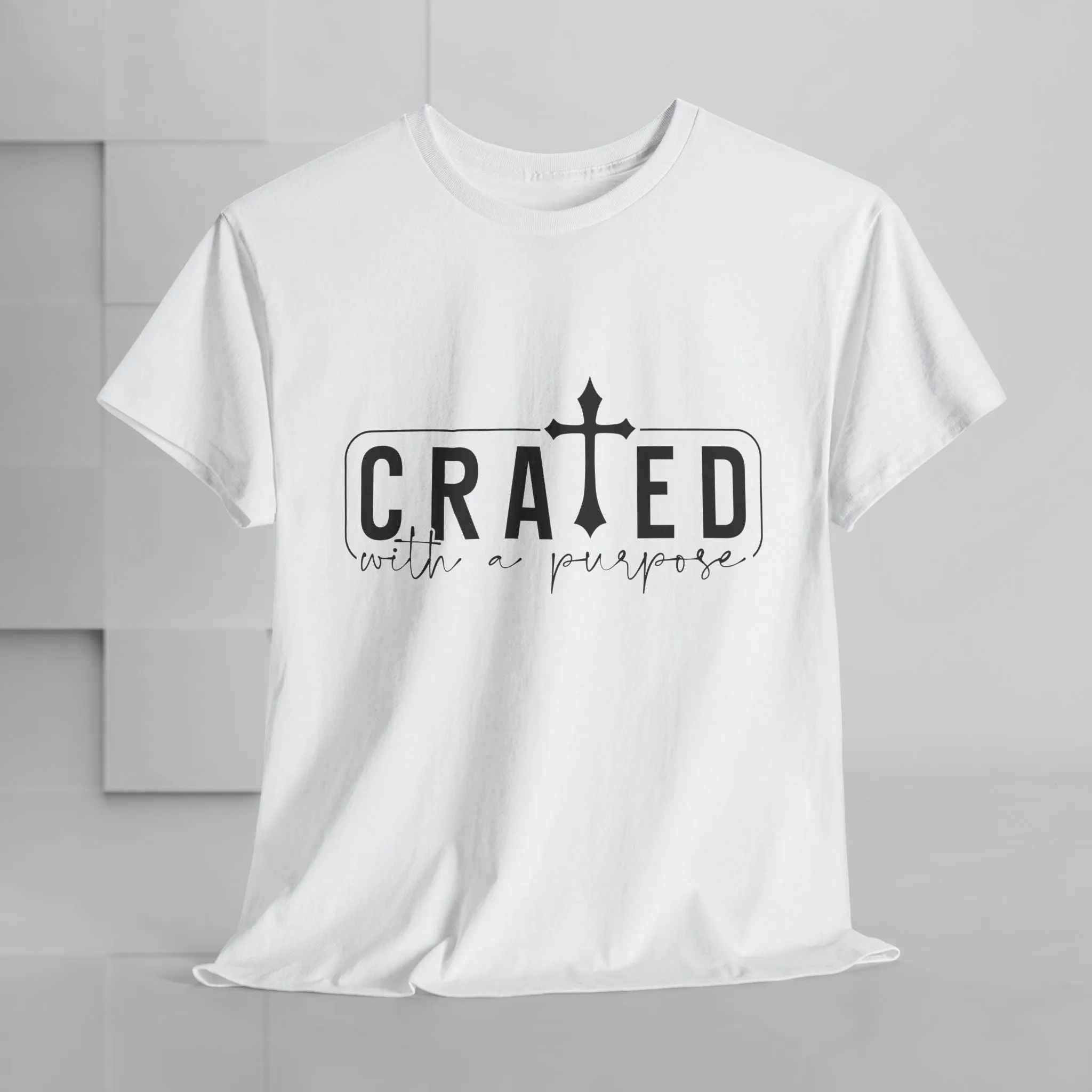 Unisex Heavy Cotton Tee - Grated with a Purpose Graphic Tee