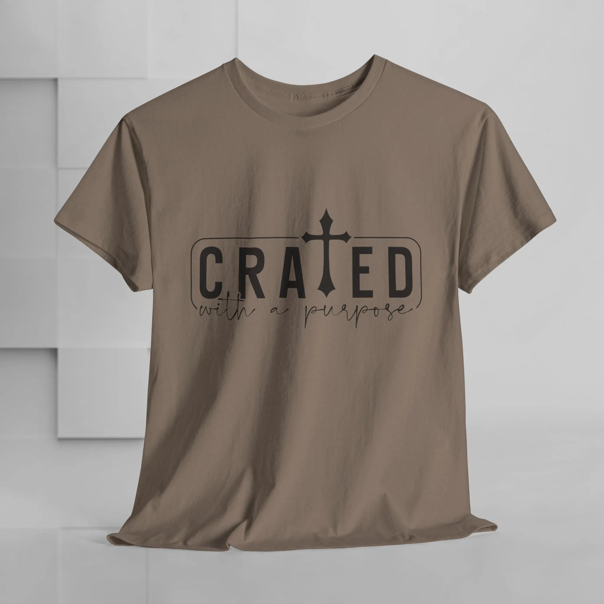 Unisex Heavy Cotton Tee - Grated with a Purpose Graphic Tee