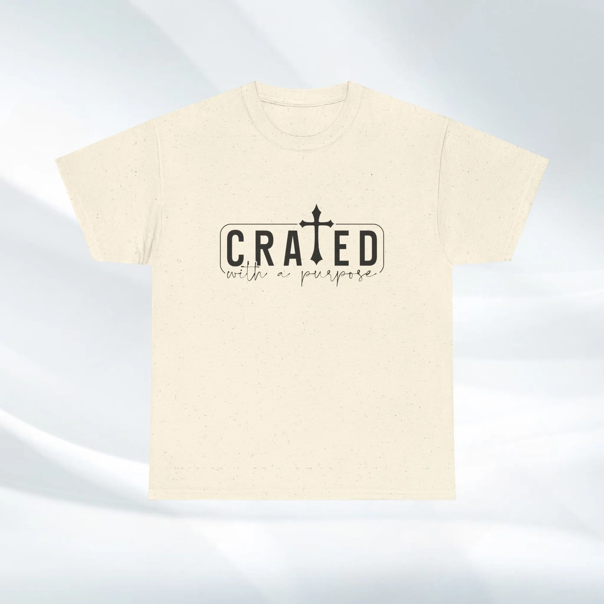 Unisex Heavy Cotton Tee - Grated with a Purpose Graphic Tee