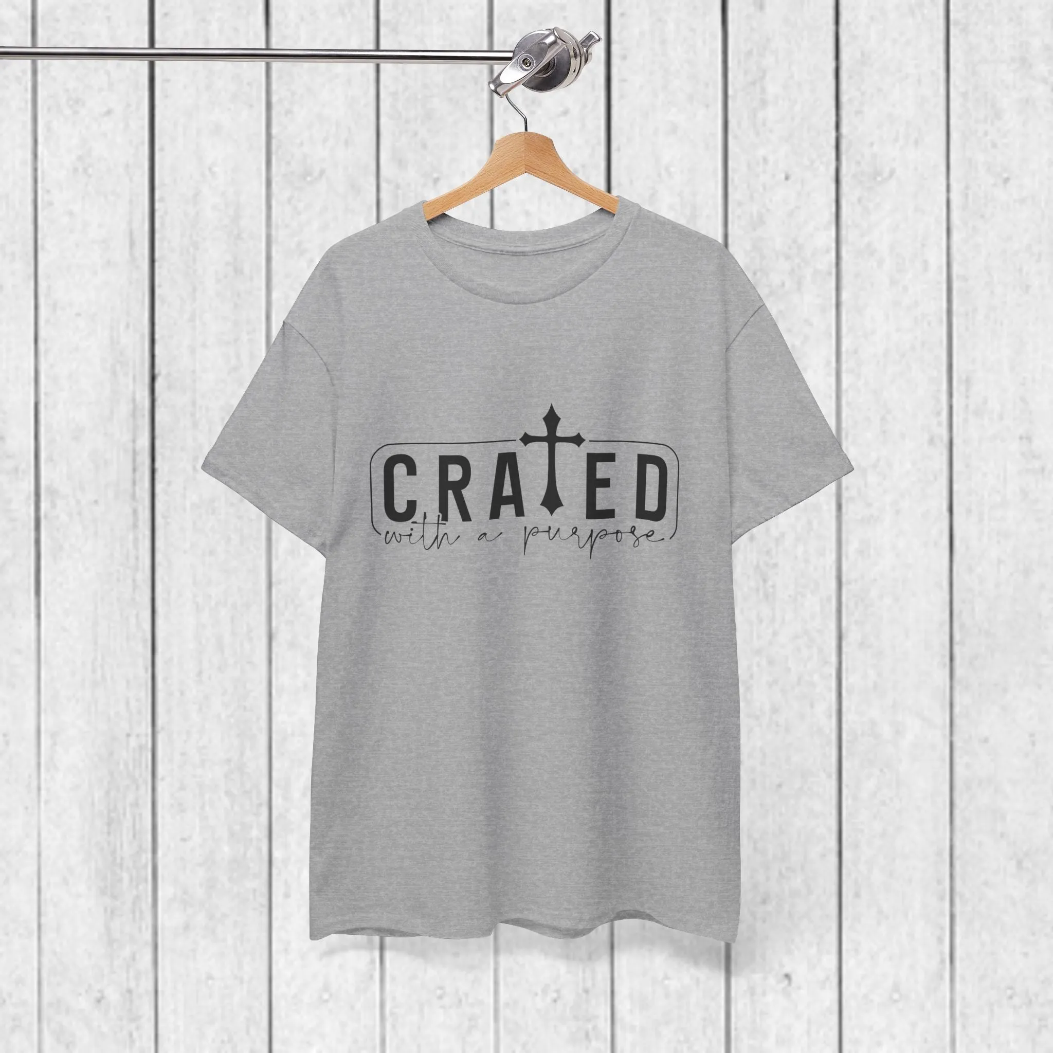 Unisex Heavy Cotton Tee - Grated with a Purpose Graphic Tee