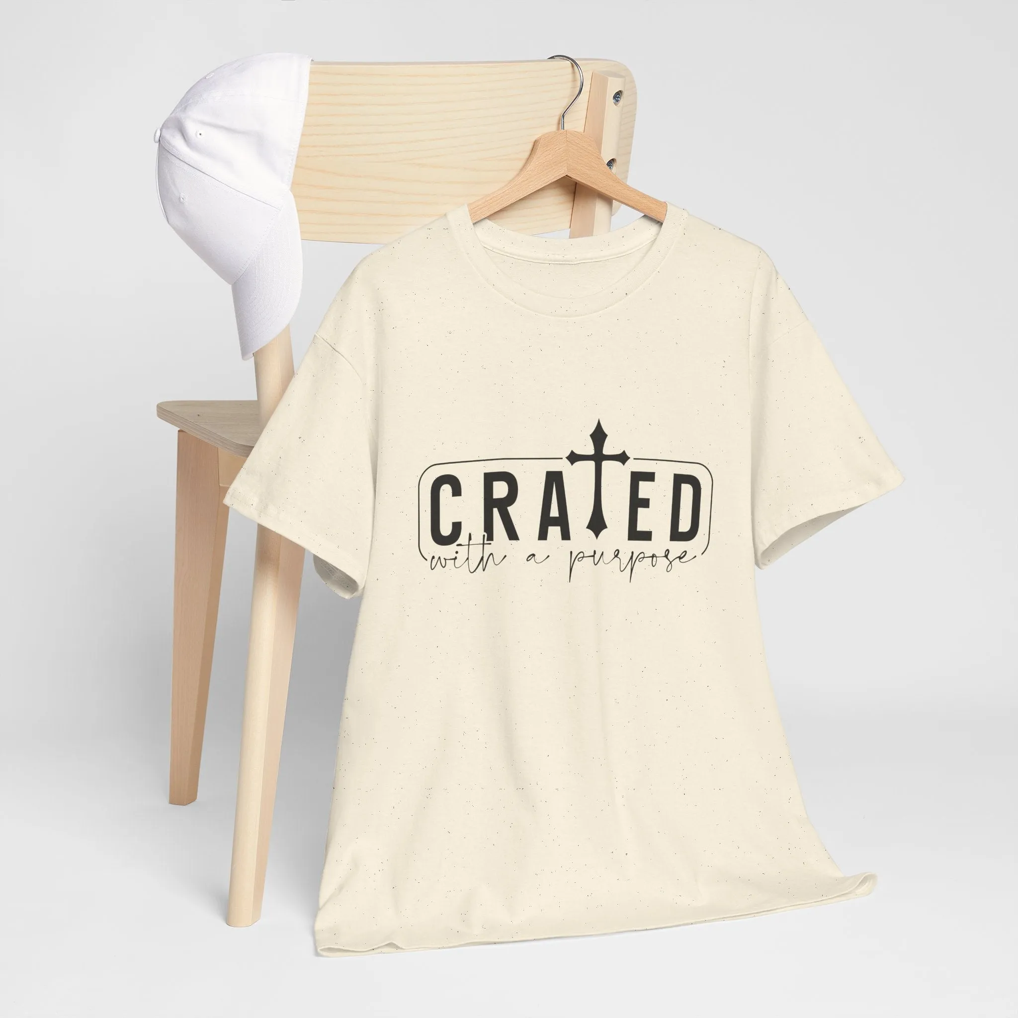 Unisex Heavy Cotton Tee - Grated with a Purpose Graphic Tee