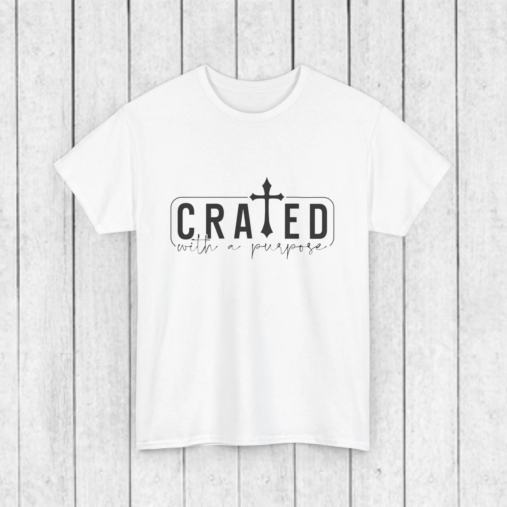 Unisex Heavy Cotton Tee - Grated with a Purpose Graphic Tee