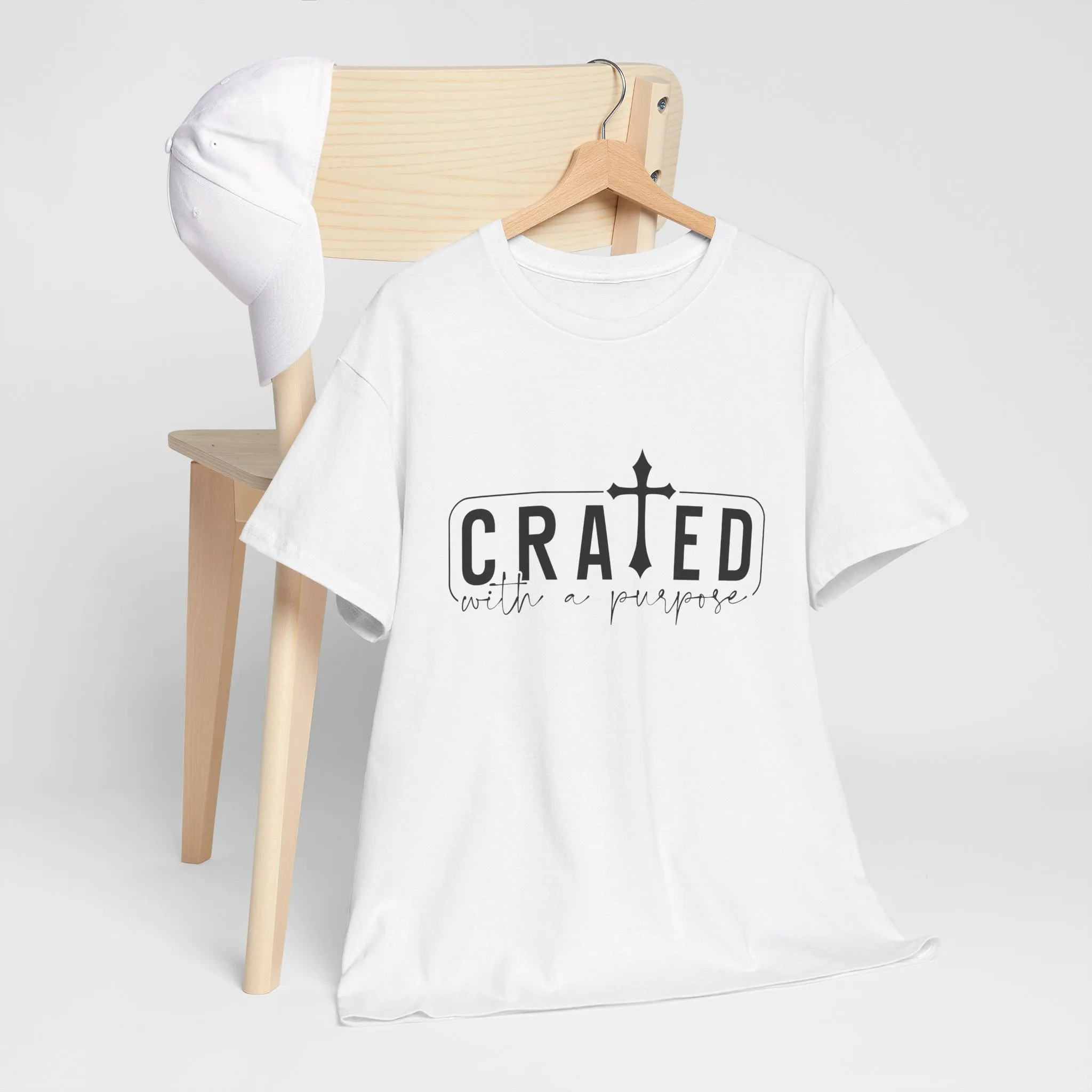 Unisex Heavy Cotton Tee - Grated with a Purpose Graphic Tee