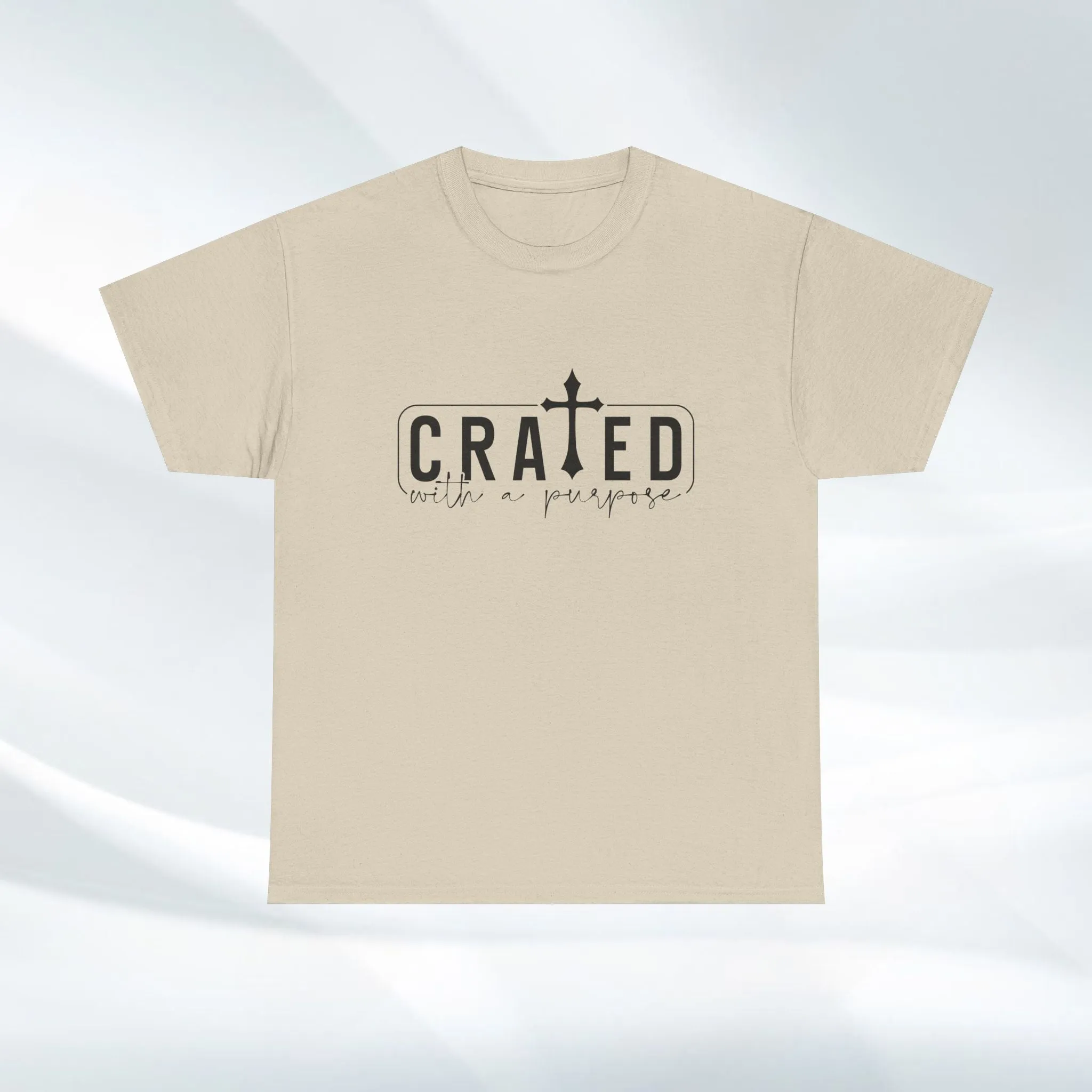 Unisex Heavy Cotton Tee - Grated with a Purpose Graphic Tee