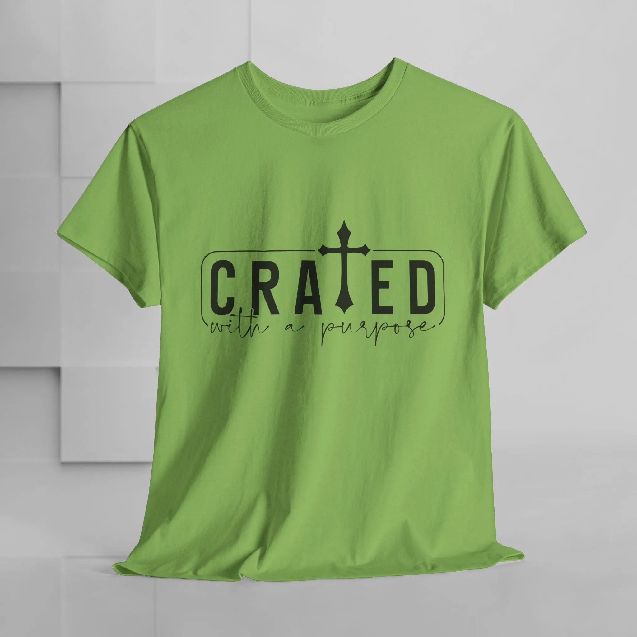 Unisex Heavy Cotton Tee - Grated with a Purpose Graphic Tee