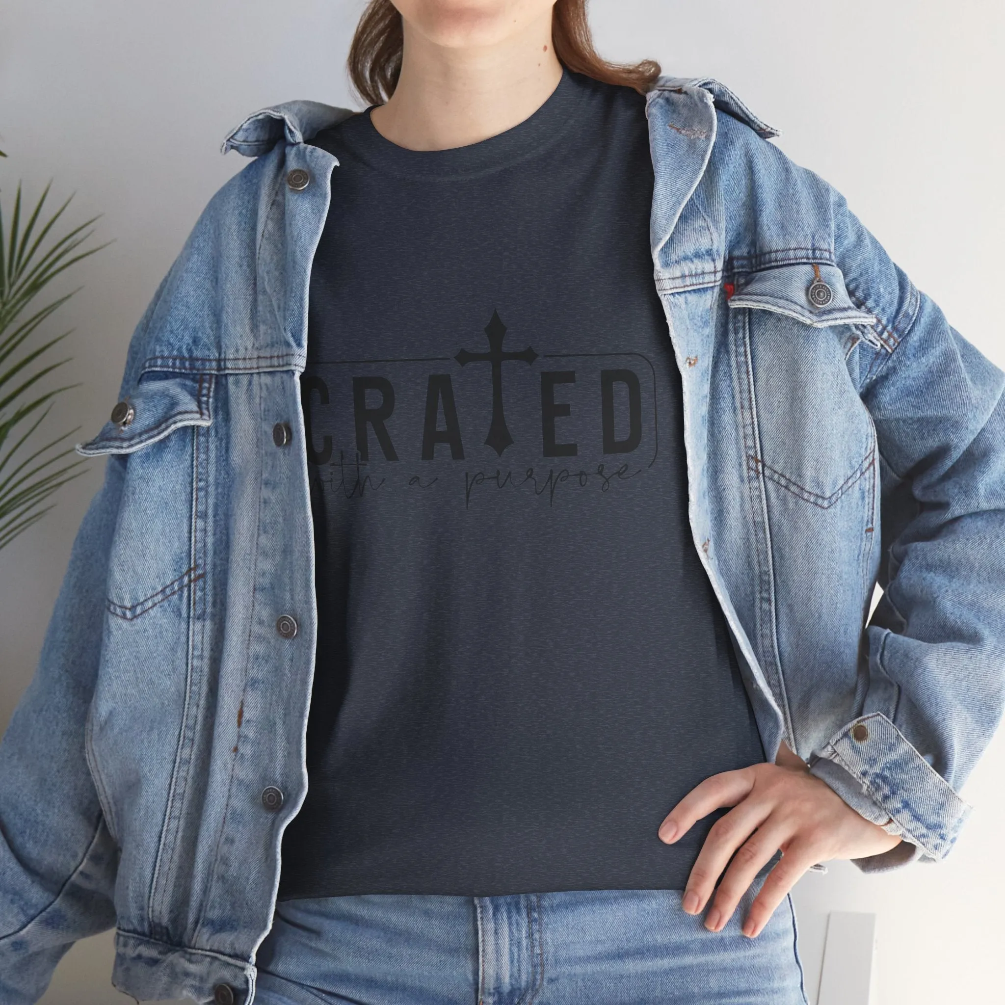Unisex Heavy Cotton Tee - Grated with a Purpose Graphic Tee