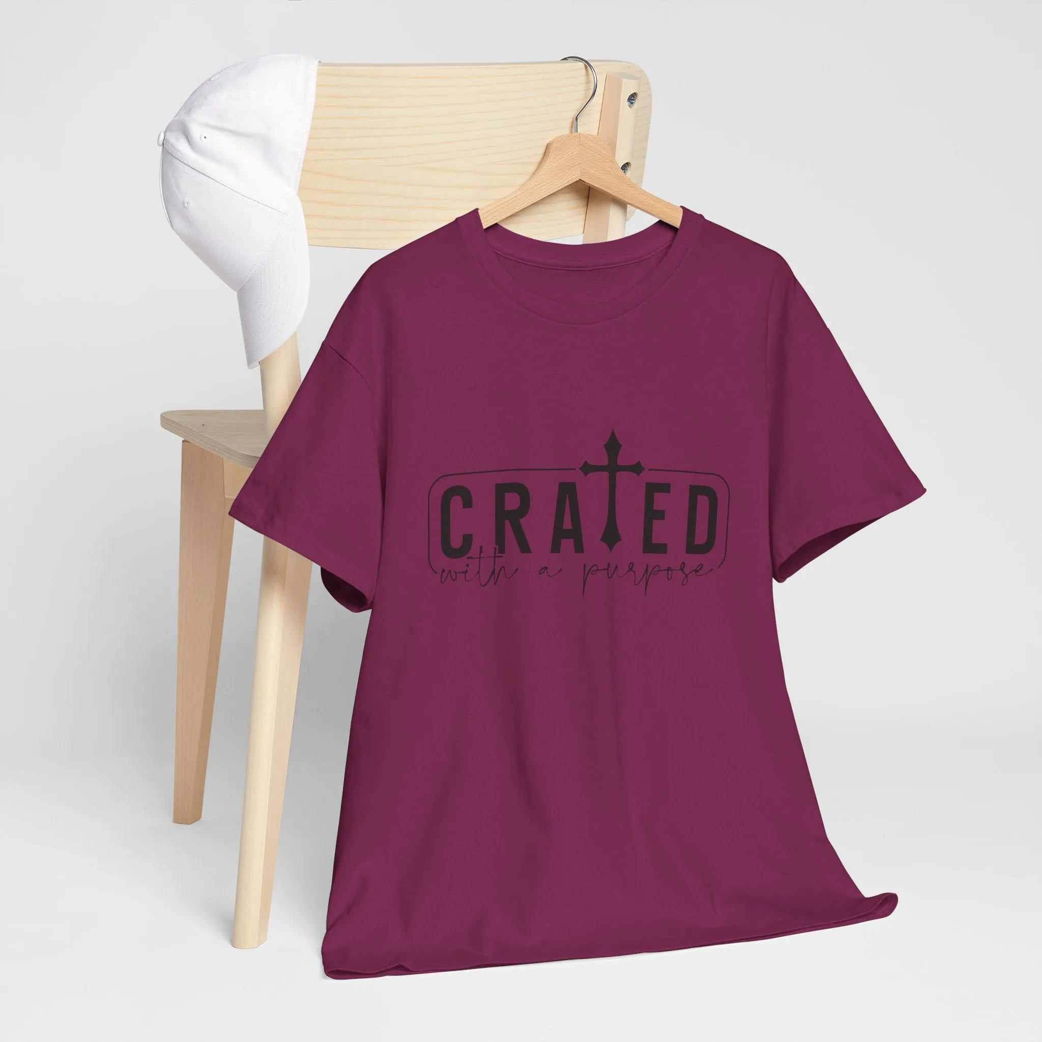 Unisex Heavy Cotton Tee - Grated with a Purpose Graphic Tee