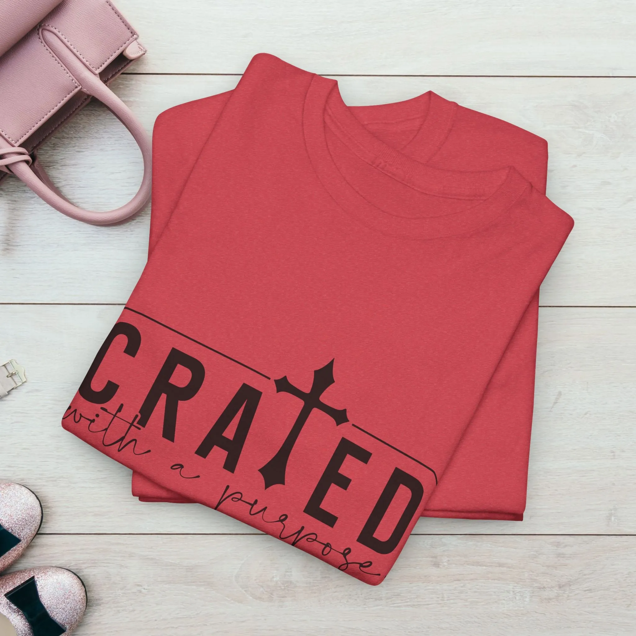 Unisex Heavy Cotton Tee - Grated with a Purpose Graphic Tee