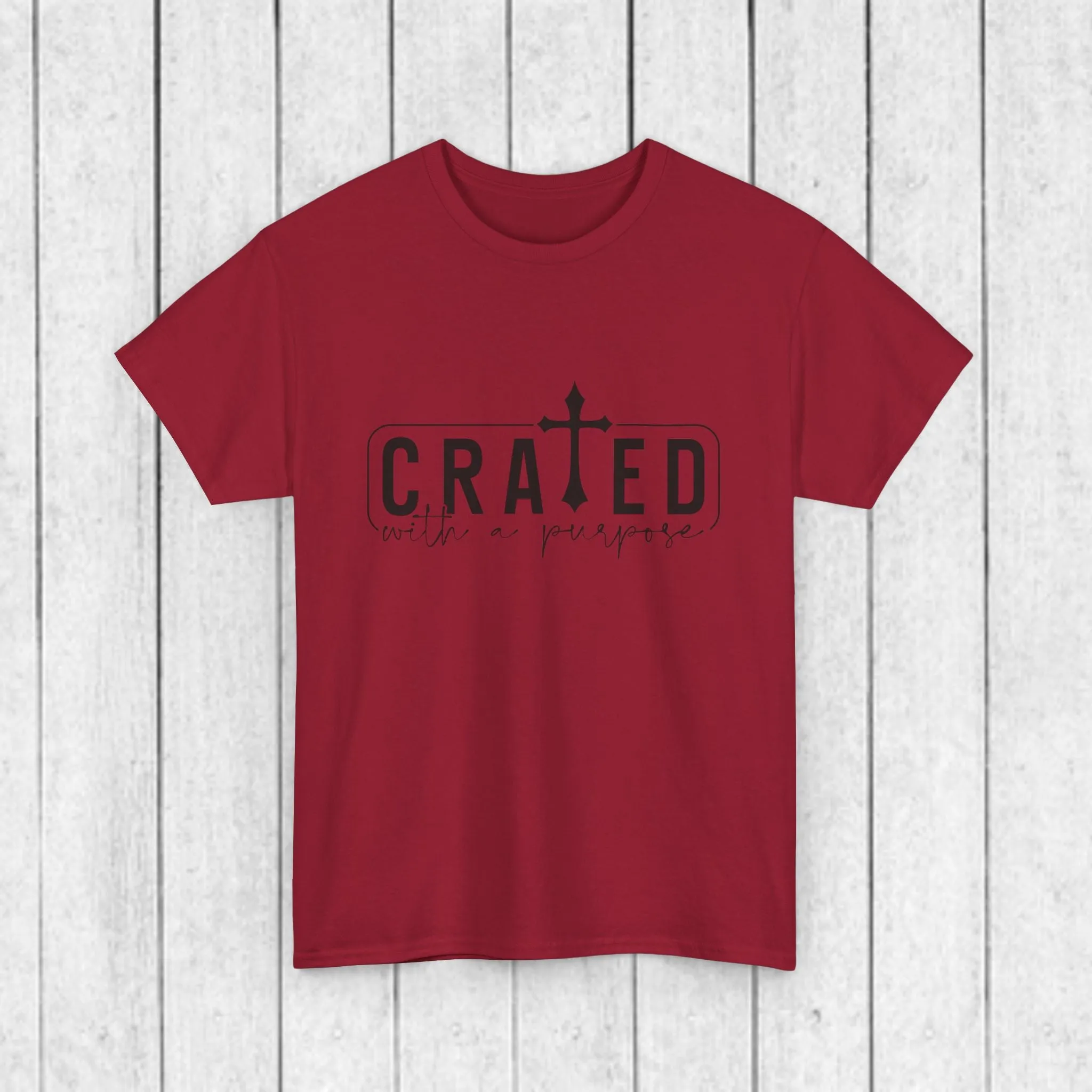 Unisex Heavy Cotton Tee - Grated with a Purpose Graphic Tee