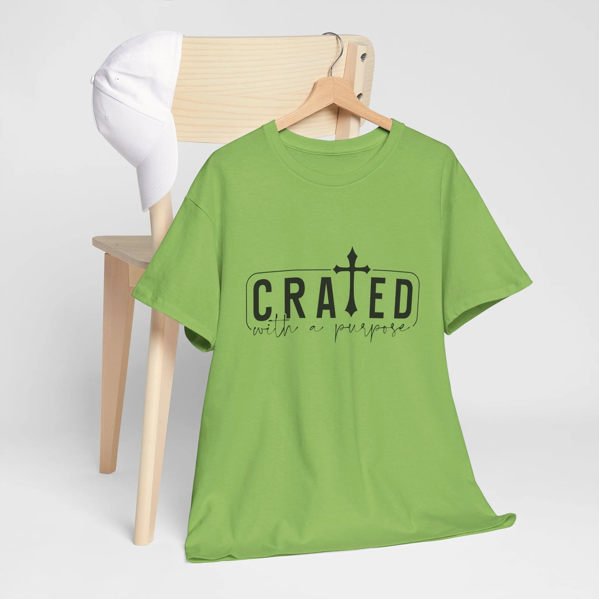 Unisex Heavy Cotton Tee - Grated with a Purpose Graphic Tee