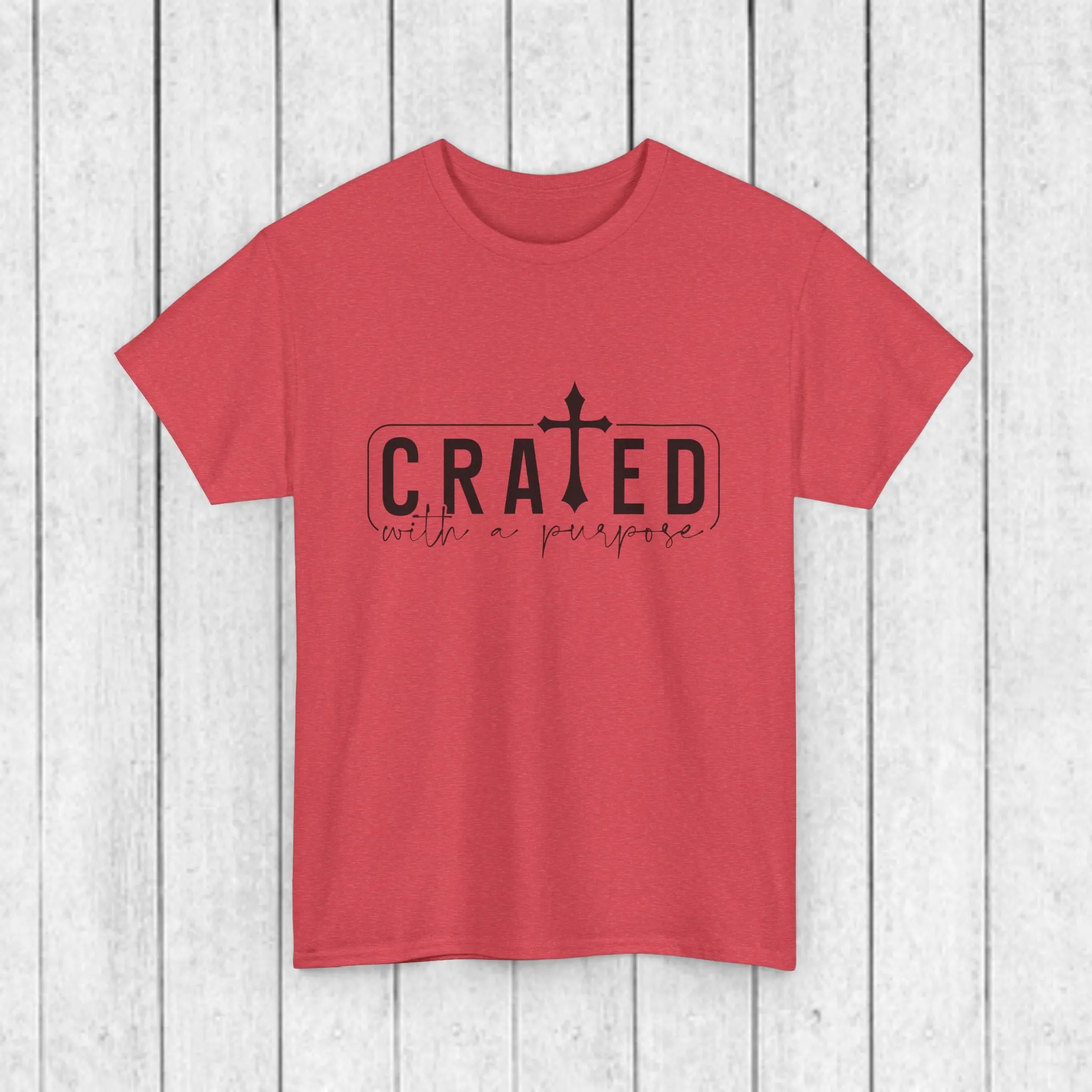 Unisex Heavy Cotton Tee - Grated with a Purpose Graphic Tee