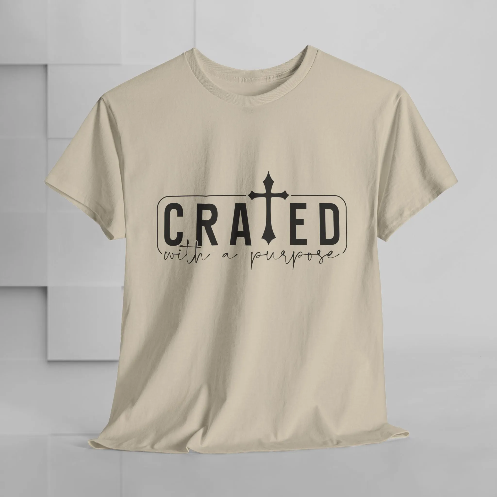 Unisex Heavy Cotton Tee - Grated with a Purpose Graphic Tee