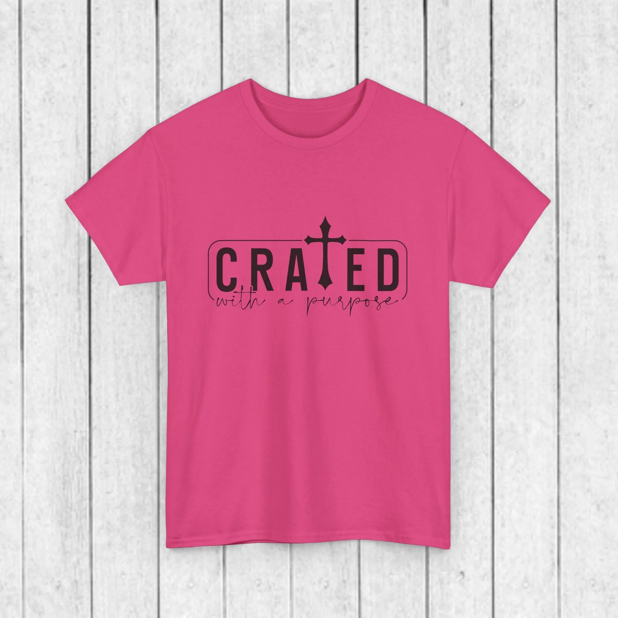 Unisex Heavy Cotton Tee - Grated with a Purpose Graphic Tee