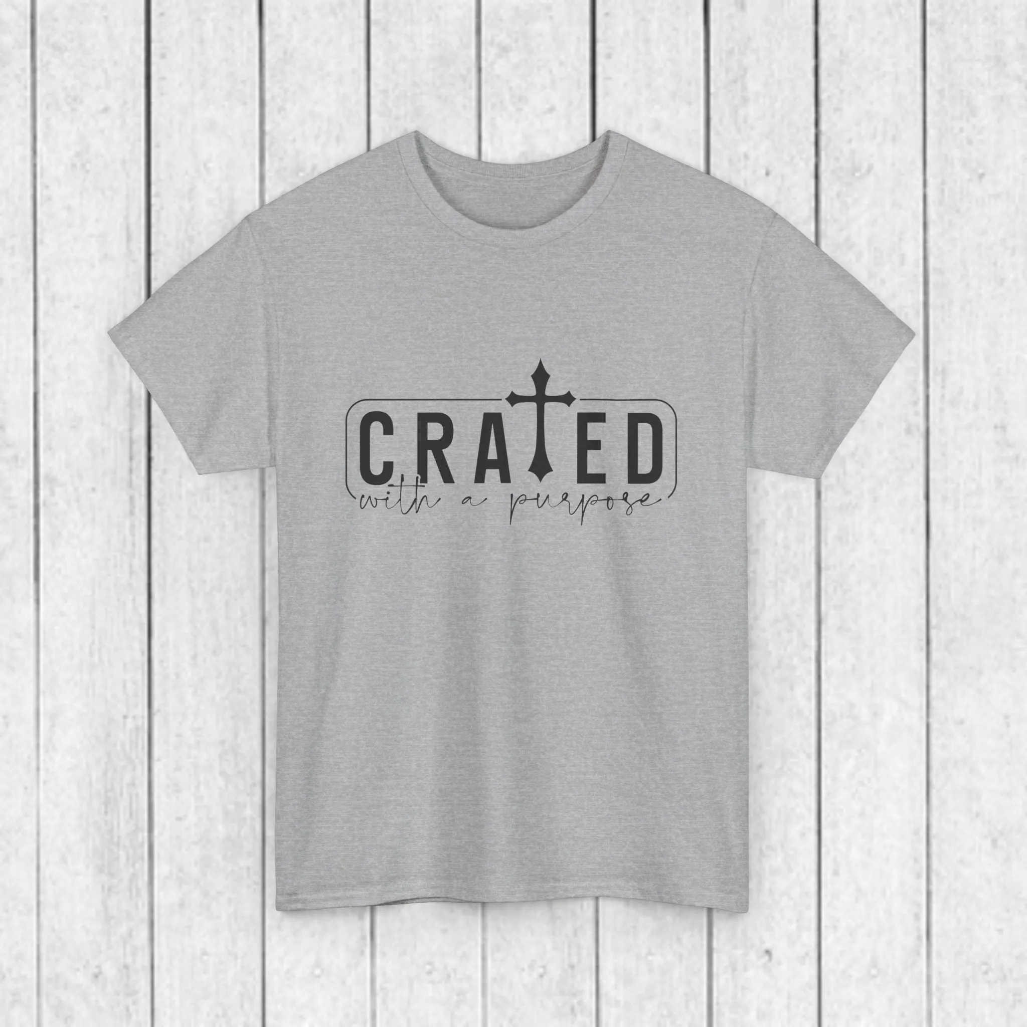 Unisex Heavy Cotton Tee - Grated with a Purpose Graphic Tee