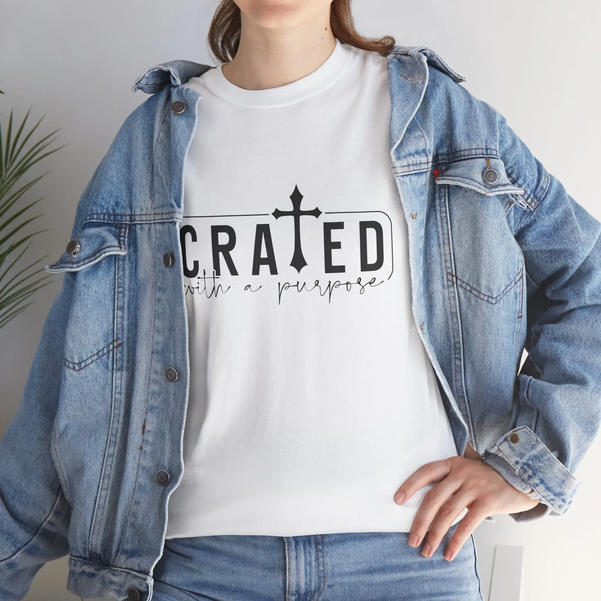 Unisex Heavy Cotton Tee - Grated with a Purpose Graphic Tee