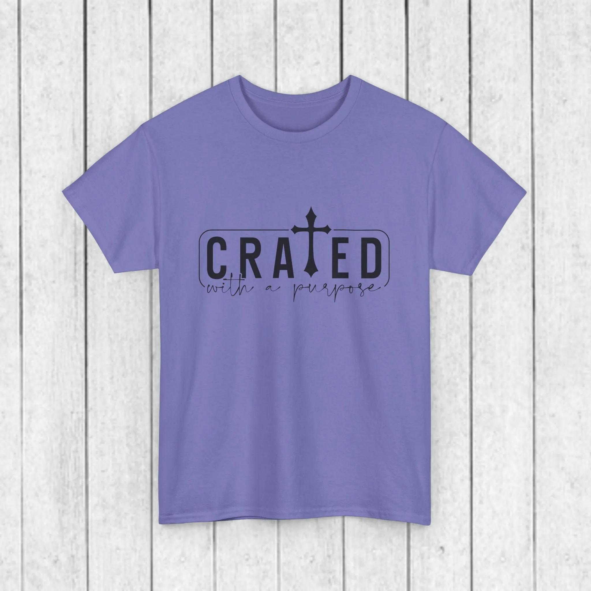 Unisex Heavy Cotton Tee - Grated with a Purpose Graphic Tee