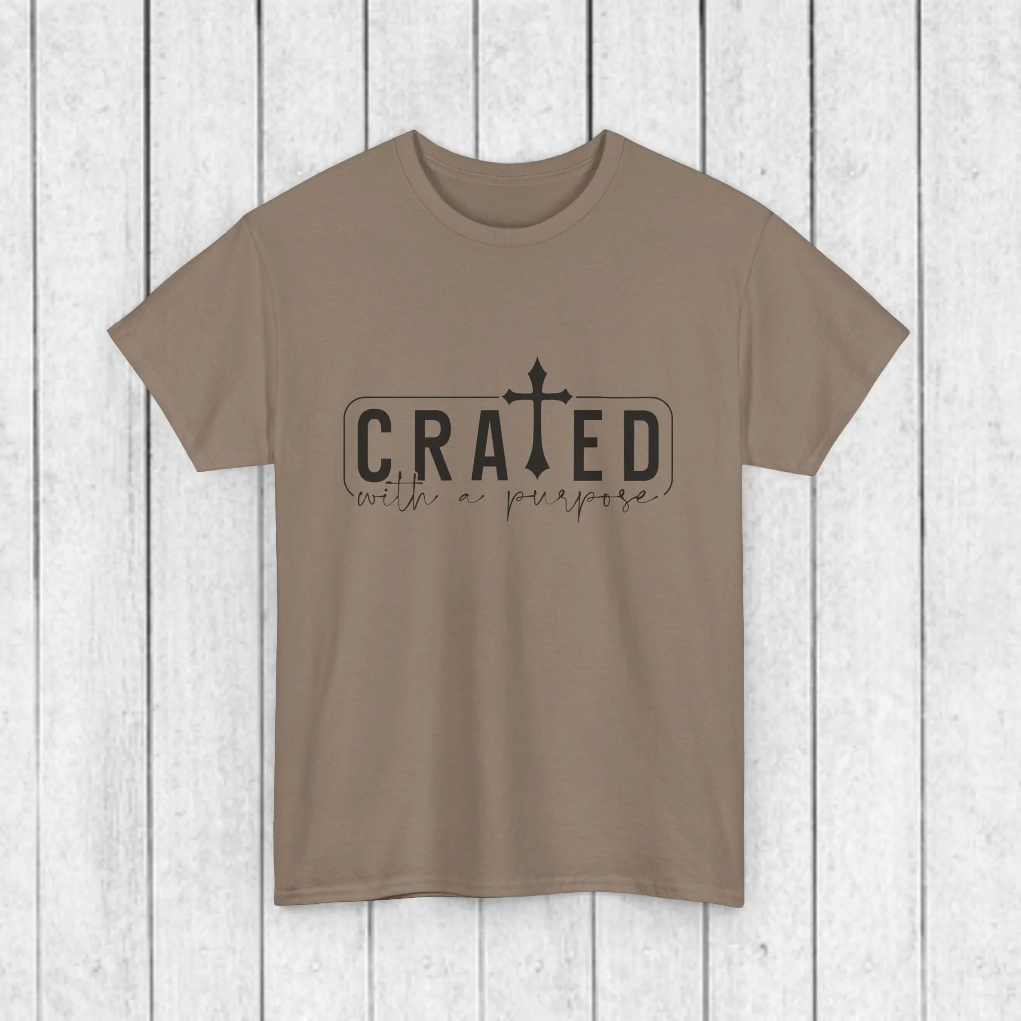Unisex Heavy Cotton Tee - Grated with a Purpose Graphic Tee