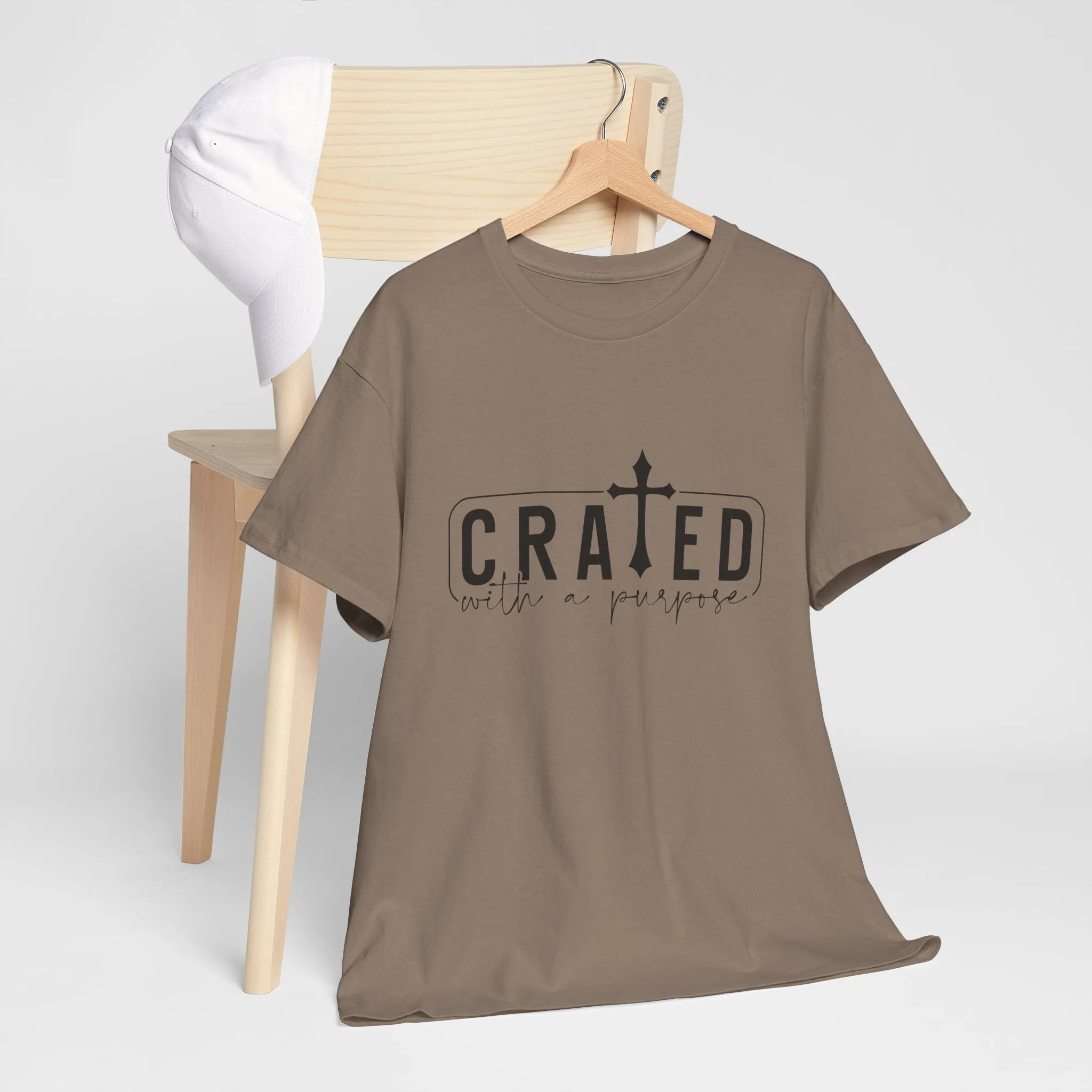 Unisex Heavy Cotton Tee - Grated with a Purpose Graphic Tee