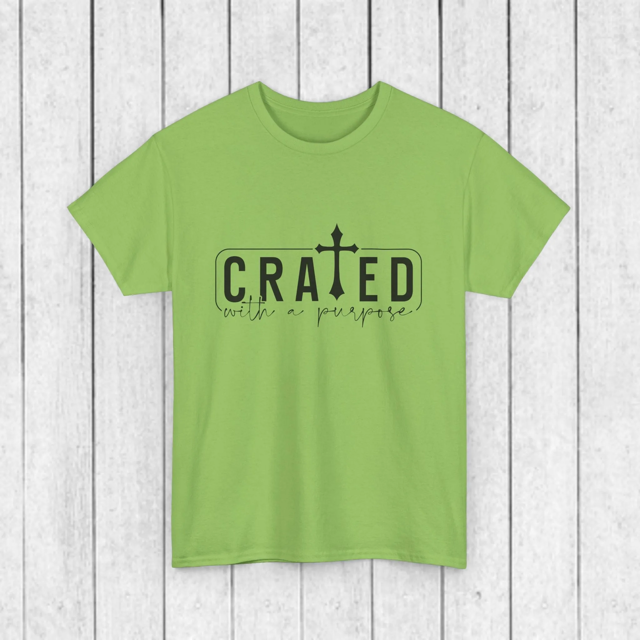 Unisex Heavy Cotton Tee - Grated with a Purpose Graphic Tee