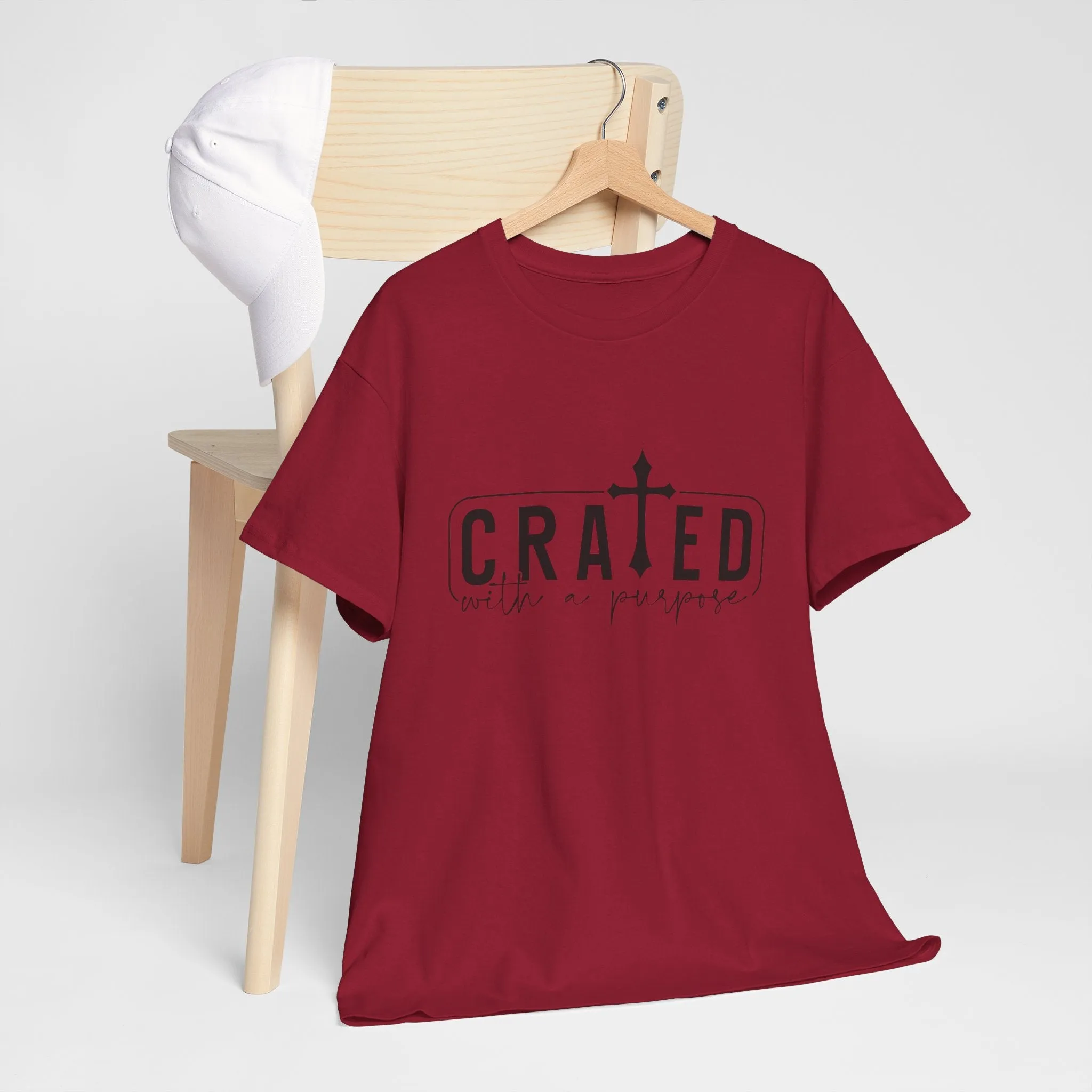 Unisex Heavy Cotton Tee - Grated with a Purpose Graphic Tee