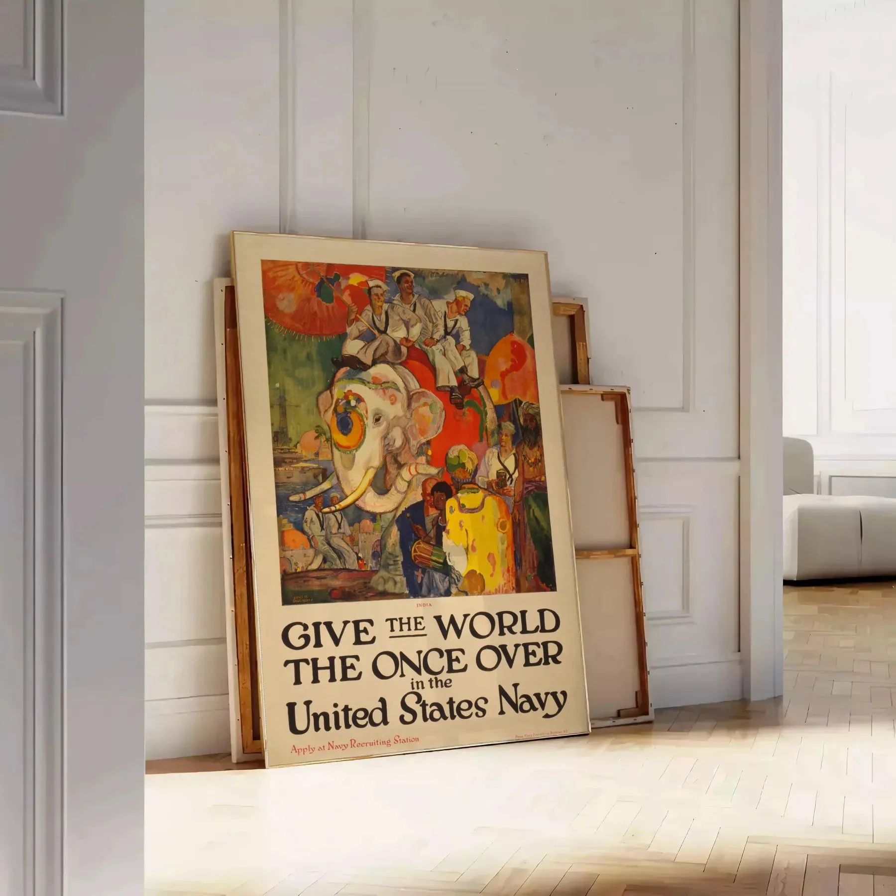 United States Navy Travel Poster Poster