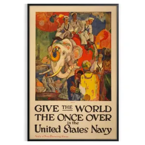 United States Navy Travel Poster Poster